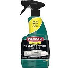 Weiman Granite Cleaner & Polish Spray for Countertops, Vanities, Fireplaces and more, 16 fl oz