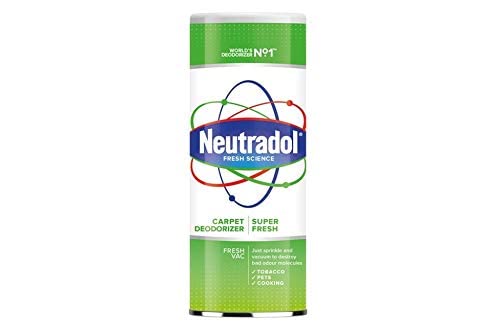 Neutradol Carpet Deodoriser 2 Pack Super Fresh and Fresh Pink Cleaning Product