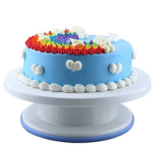 Ever Rich ® Cake Decorating Pastry Tool Kit. Professional Cupcake Decorating Kit. Rotating Turntable Stand (3. 6 Pcs) 3. 6 Pcs