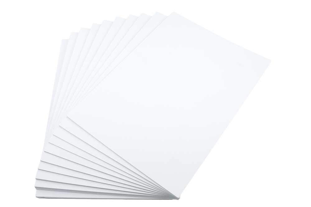 House of Card & Paper A4 300 gsm Card - White (Pack of 50 Sheets) Single