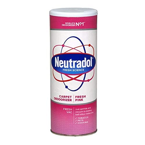 Neutradol Carpet Deodoriser 2 Pack Super Fresh and Fresh Pink Cleaning Product