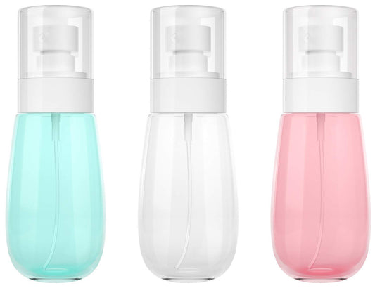 Lamapee Small Spray Bottles 100ml, 3Pack Fine Mist Spray bottle for Travel