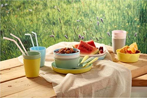 IKEA Kalas 004.613.79 Childs Plastic Mug Pastel Multicoloured 6 x 17 Centimetre 6 Count (Pack of 1) Single