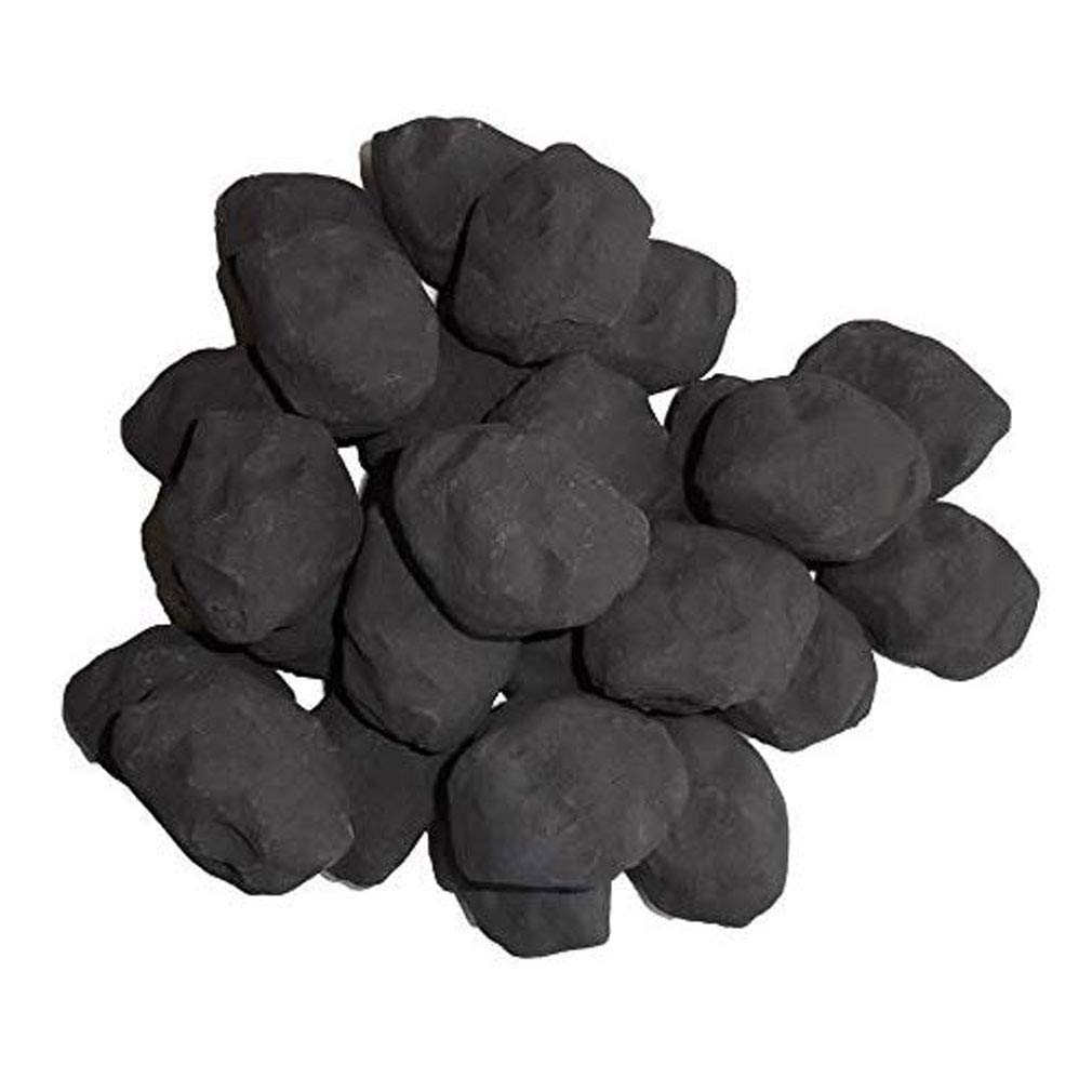 COALS 4 YOU GAS FIRE REPLACEMENT COALS CASTED COALS FOR LIVE FLAME FIRES (PACK 0F 14) IN PACKING