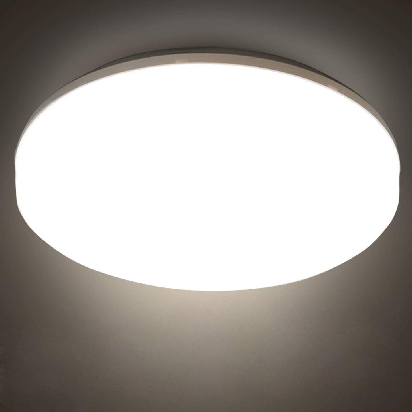 RAWNICE Bathroom Lights Ceiling,18W,26cm,4000K Nature White,1660ML,Fitting Indoor Lamp for Bathroom, Kitchen,Bedroom, Hallway, Corridor, Balcony, Living Room 17.0 Watts