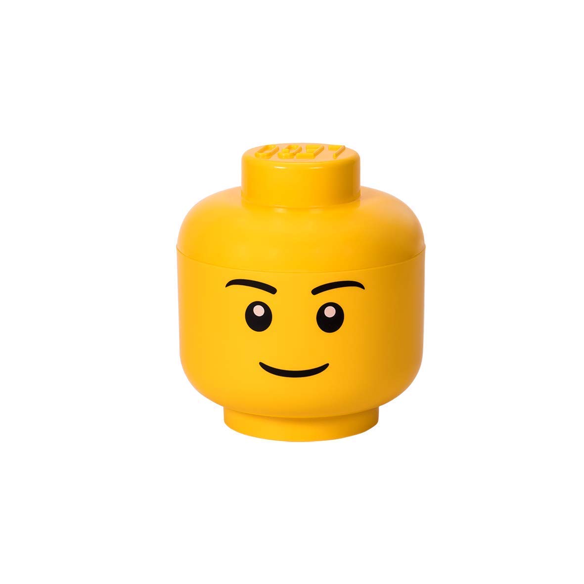 Room Copenhagen 40311724 4032 Boy Storage Head, Plastic, Yellow Large