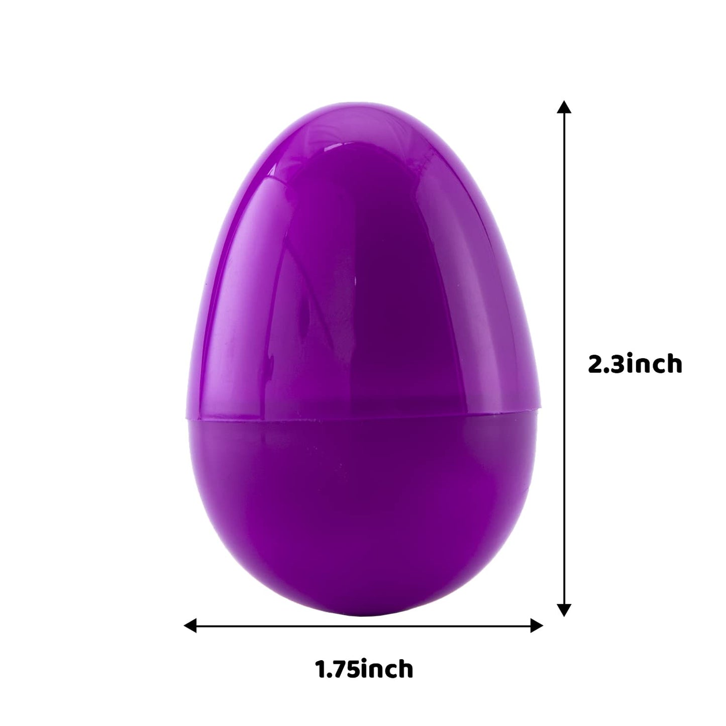 JOYIN 144 Pieces 2 3/8" Easter Eggs + 6 Golden Eggs for Filling Specific Treats, Easter Theme Party Favor, Easter Eggs Hunt, Basket Stuffers Filler, Classroom Prize Supplies Toy