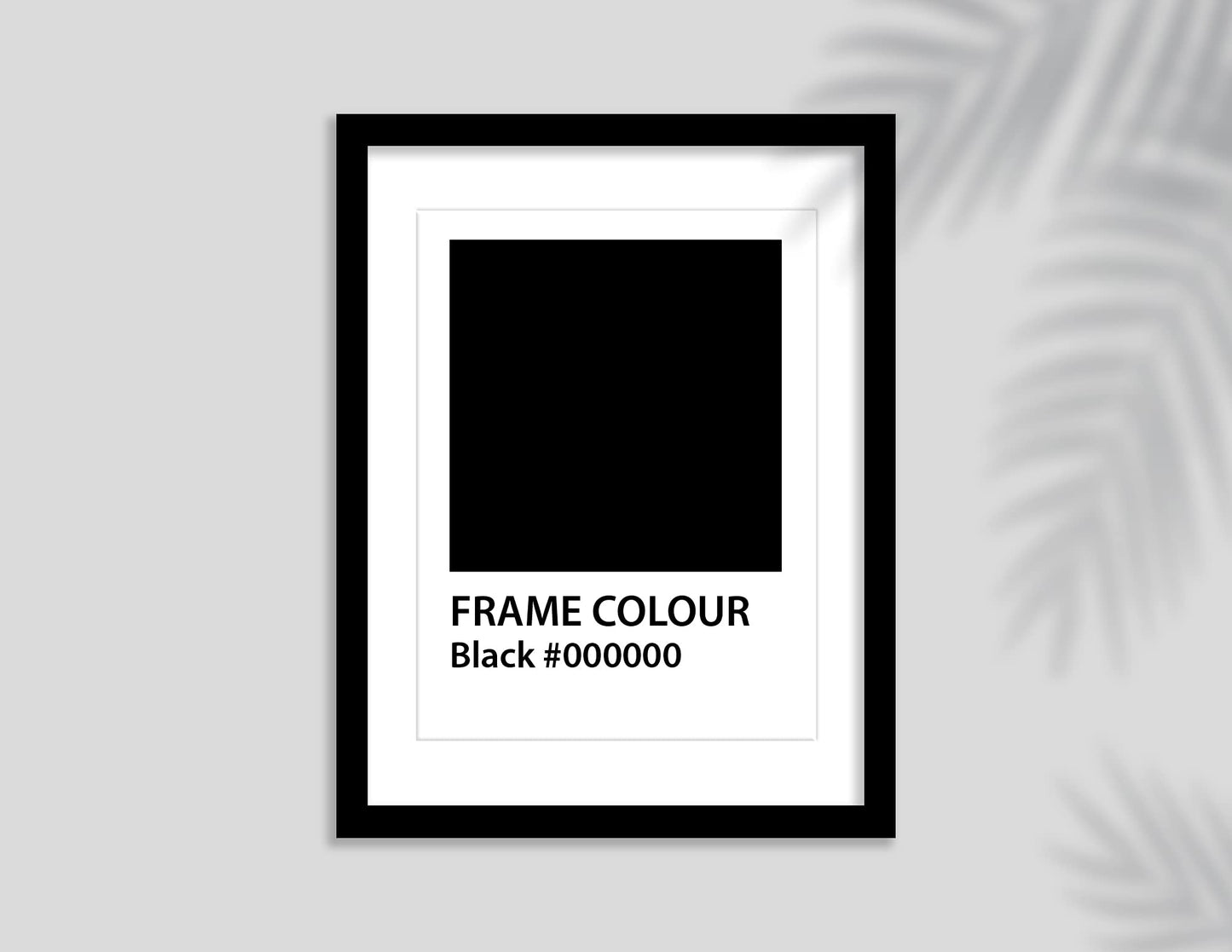 A3 Black Picture Frame With White Mount for A4 (21 x 29.7cm -8.3 x 11.7in) Print, Photo, or Poster. Portrait and Horizontal Wall Hooks A3 Frame With A4 Mount