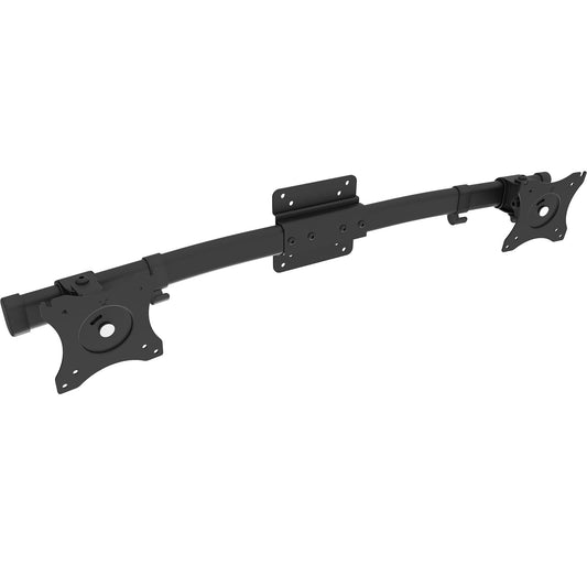 VIVO Dual VESA Bracket Adapter, Horizontal Assembly Mount for 2 Monitor Screens up to 27 inches, MOUNT-VW02A black