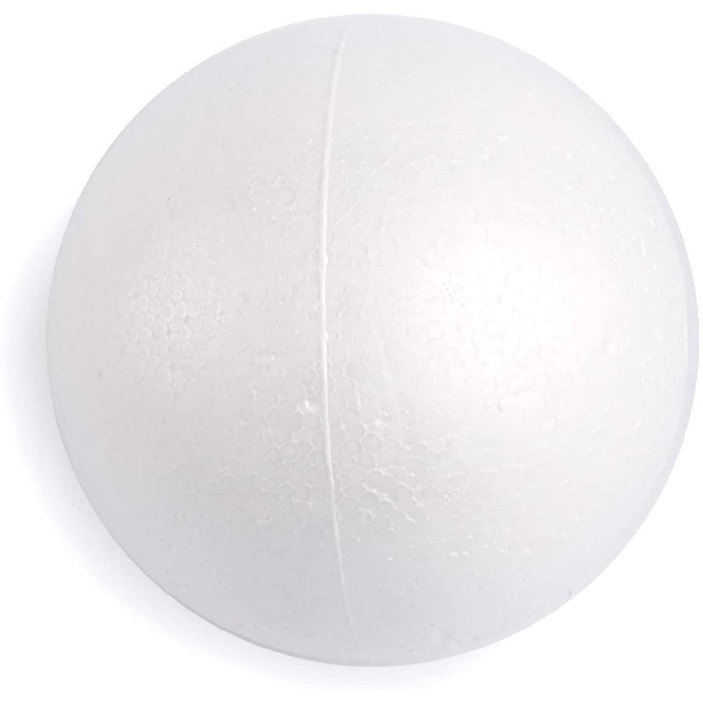 Juvale 2-Pack Foam Balls for Crafts, 15 cm White Polystyrene Balls for Art, Craft, School Projects, Decorations