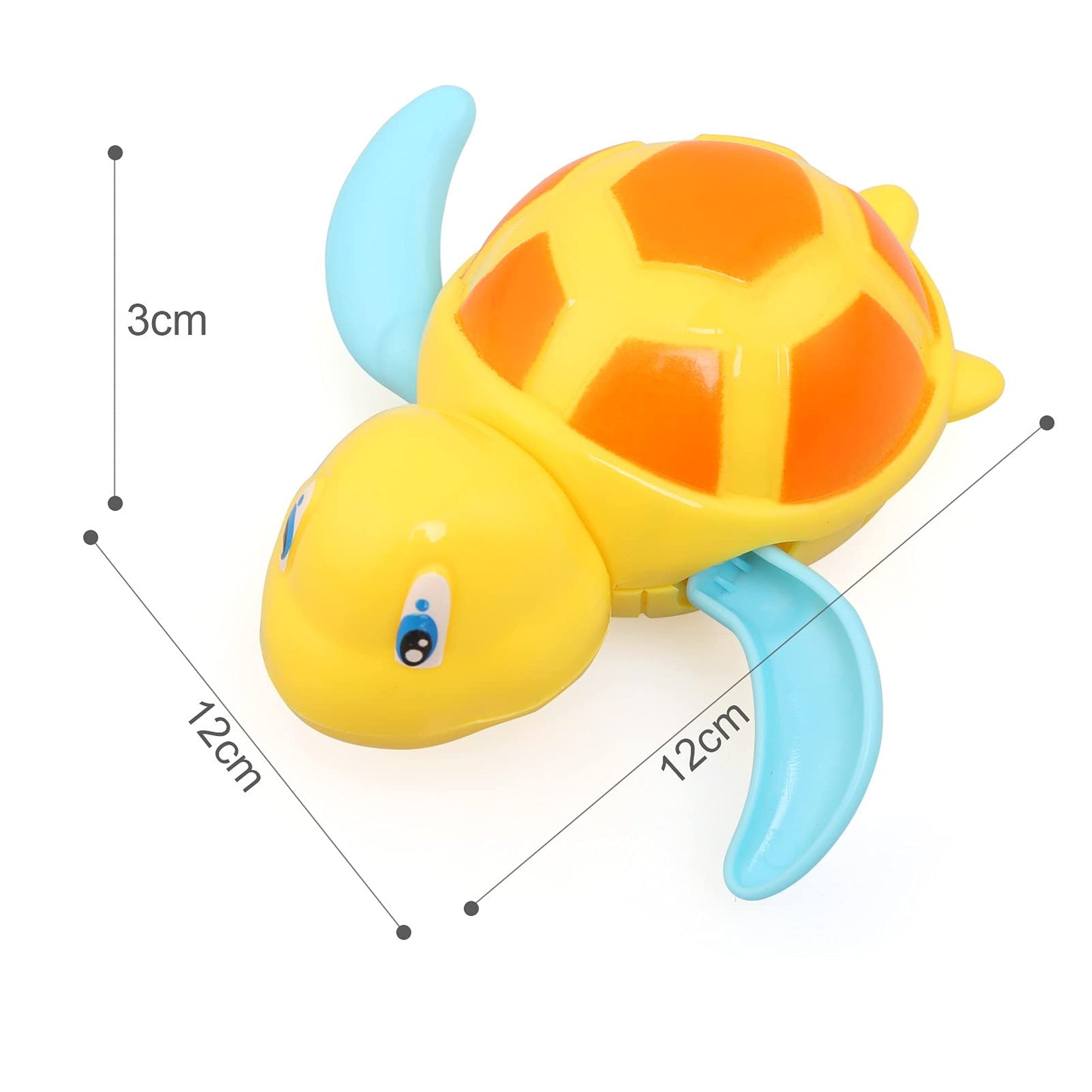 BelleStyle Bath Toys for Kids, Baby Wind Up Bath Toys, Swimming Water Floating Turtle Penguin Clockwork Bathtub Pool Toy Game for Kids Boys Girls Toddlers Baby Bath Time A