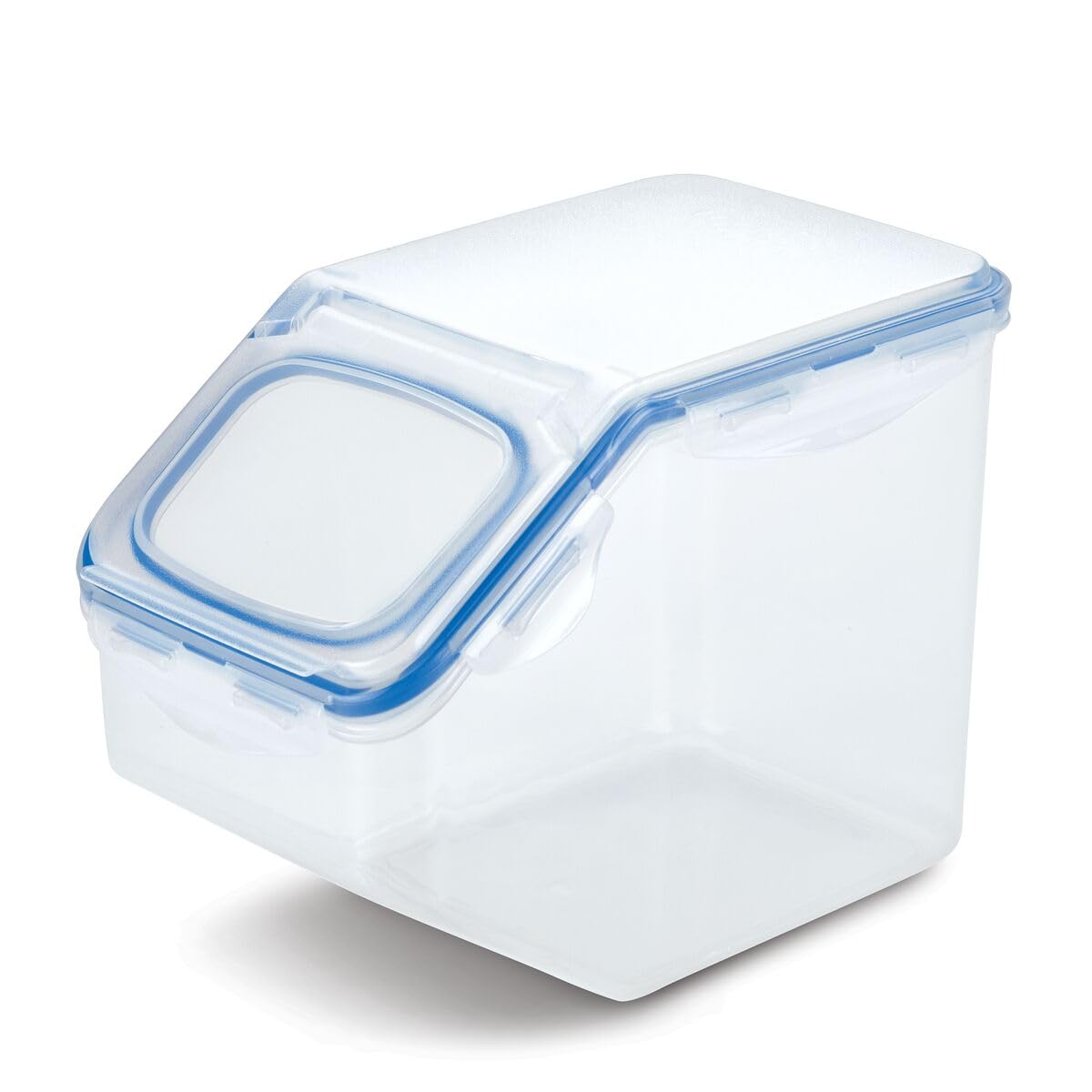 LocknLock HPL700 PP Classic kitchen caddy, 257 x 157 x 191 mm, 5 L, 100% airtight, clever locking system, storage container, bulk can, flour storage, cornflakes dispenser 5 l (Pack of 1)