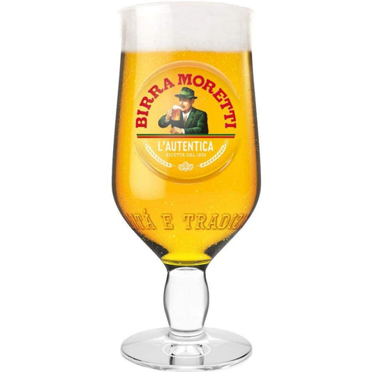 2 x Birra Moretti Pint Glass, 1 pints