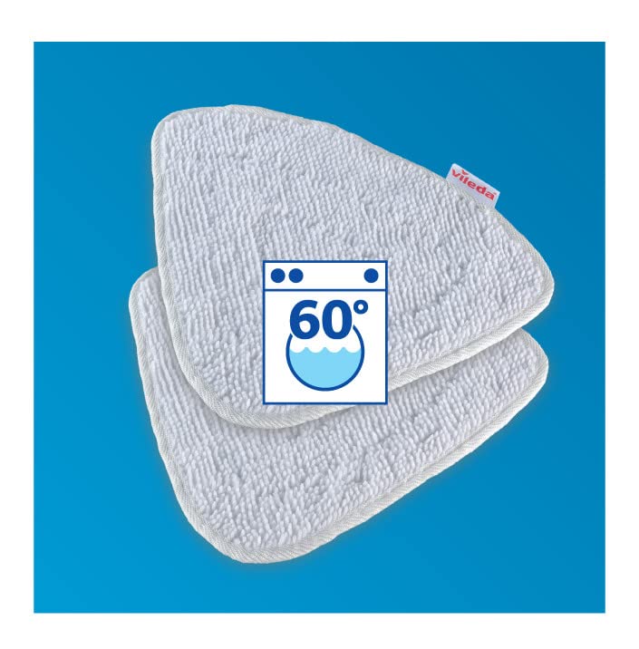 Vileda Steam Mop Refill Pads, Pack of 2