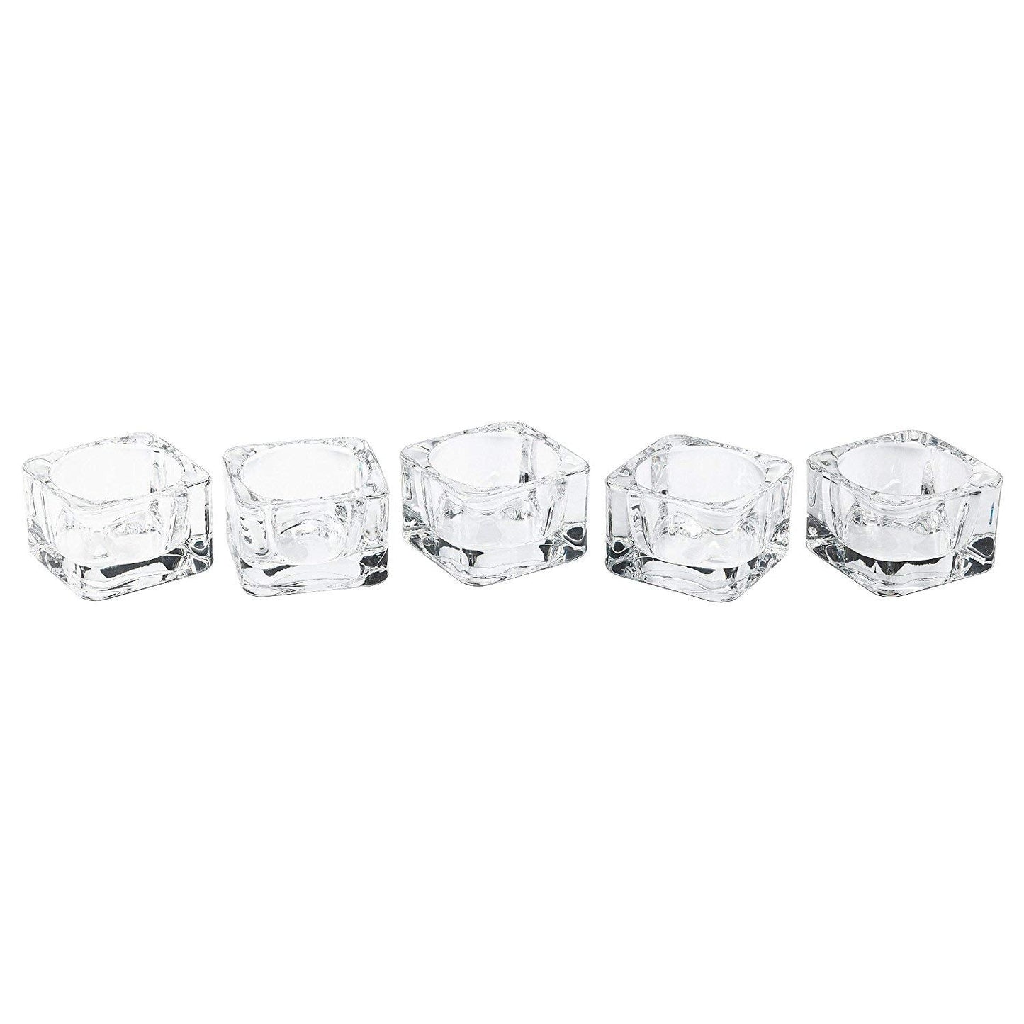 Ikea Glasig Tealight Holder, Clear Glass, 5x5 Centimeter 5 Pack 1