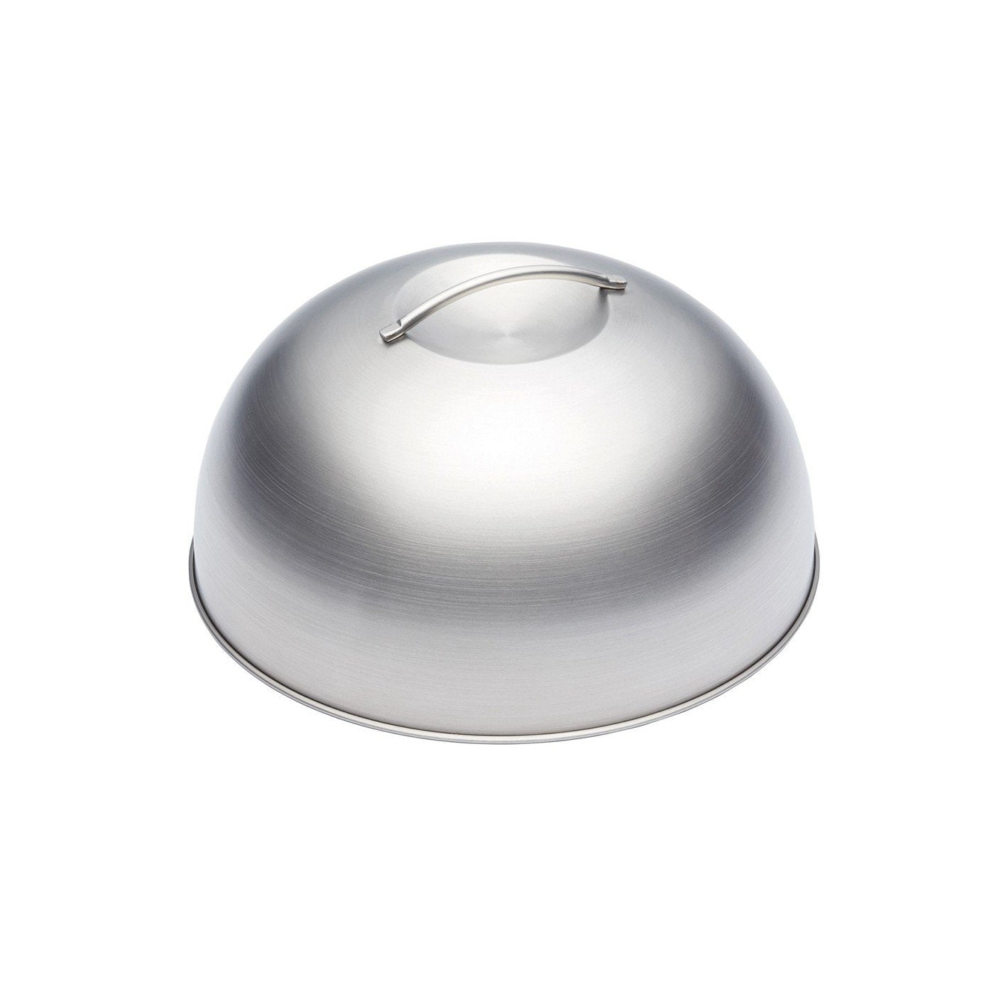 MasterClass Melting Dome and Burger Cover, Burger Steamer, Cheese Melter, Stainless Steel, 22.5 x 12 x 16 cm, Silver Single