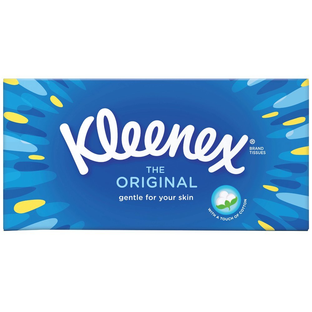 Kleenex Original Tissues - 12 Boxes (864 Tissues Total) 72 Count (Pack of 12)