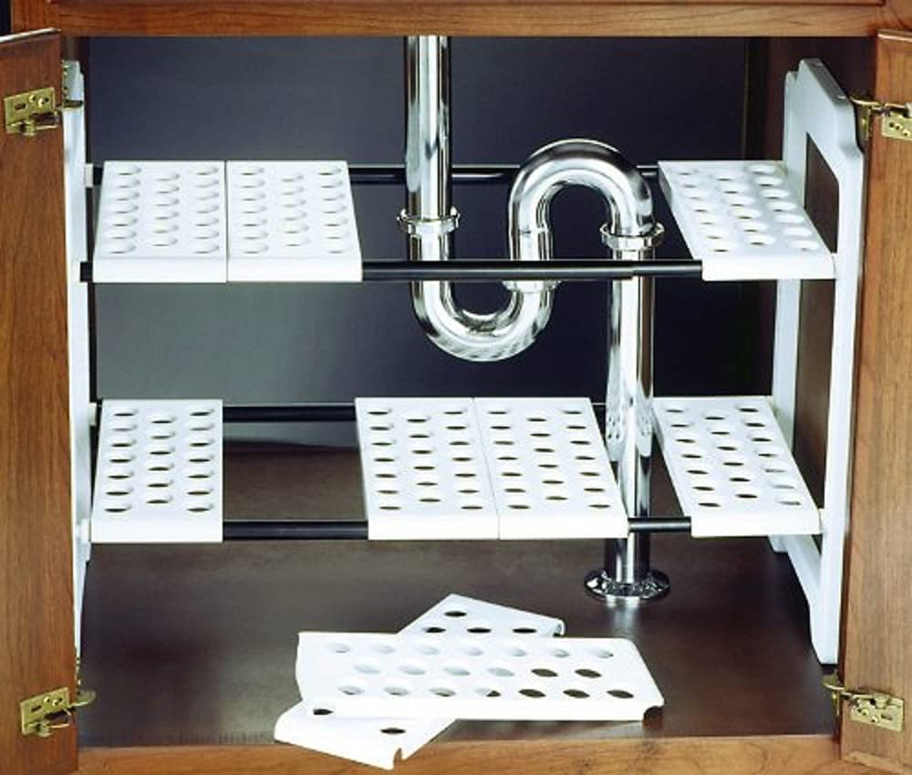 Addis Under Sink Storage for Organisation, White Single