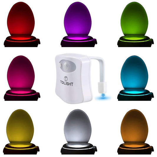 The Original Toilet Bowl Night Light. Motion Sensor Home Gadgets for Men Women Dad Gifts for Men Fathers Day Christmas. Funny Novelty Bathroom Accessory. Birthday Presents. Fun Cool Gadgets Gift Single unit