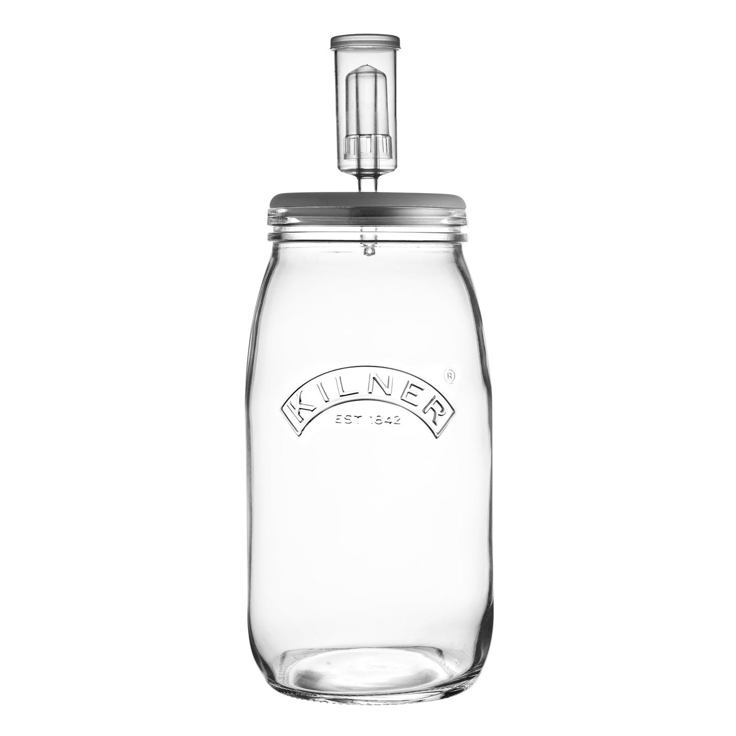 Kilner 3 L Glass Fermentation Set with Silicone Lid 3L