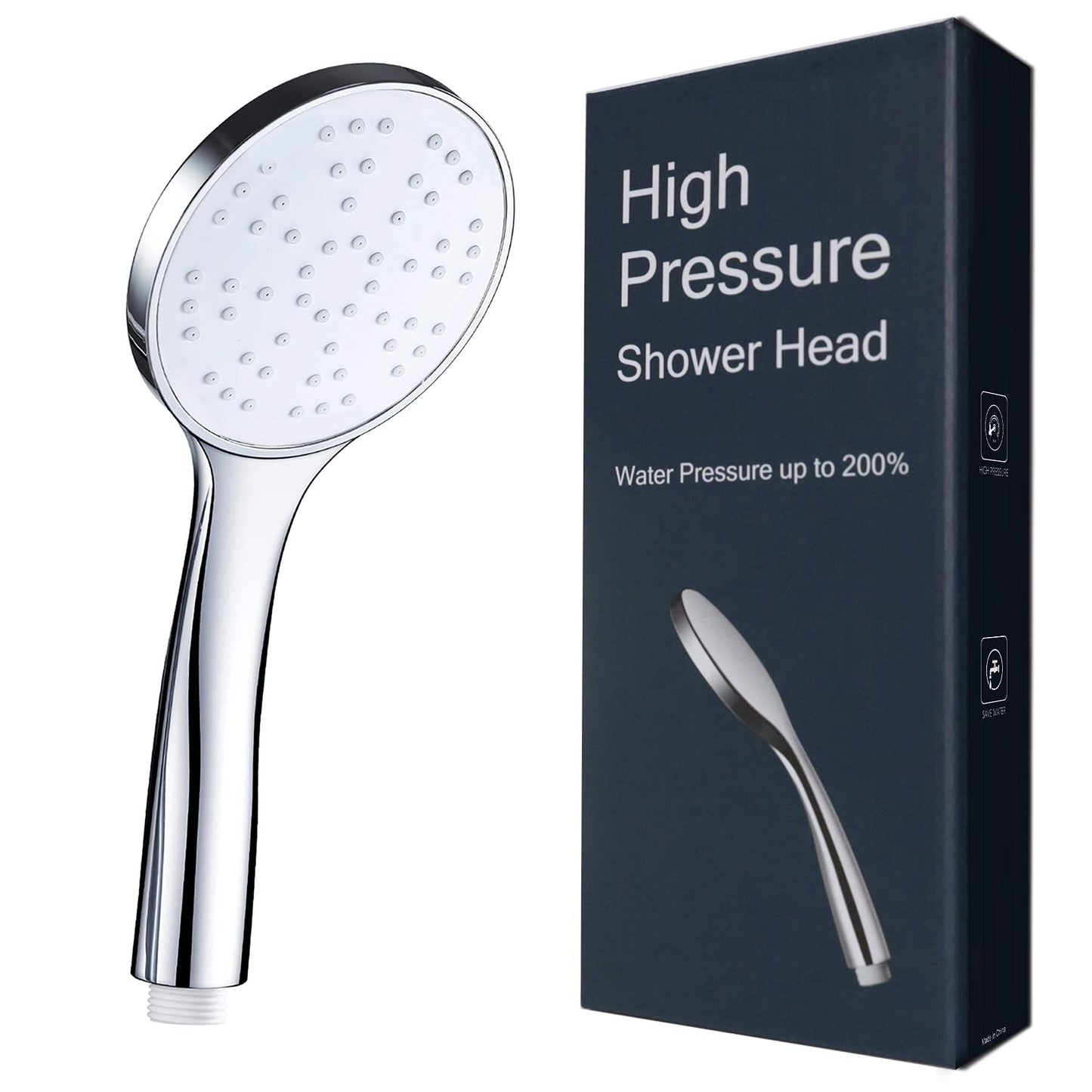 Dothnix High Pressure Shower Head, Power Shower Head to Increase Pressure, Powerful Shower Head for Low Pressure, Eco Shower Head, Universal Shower Head Handheld Updated