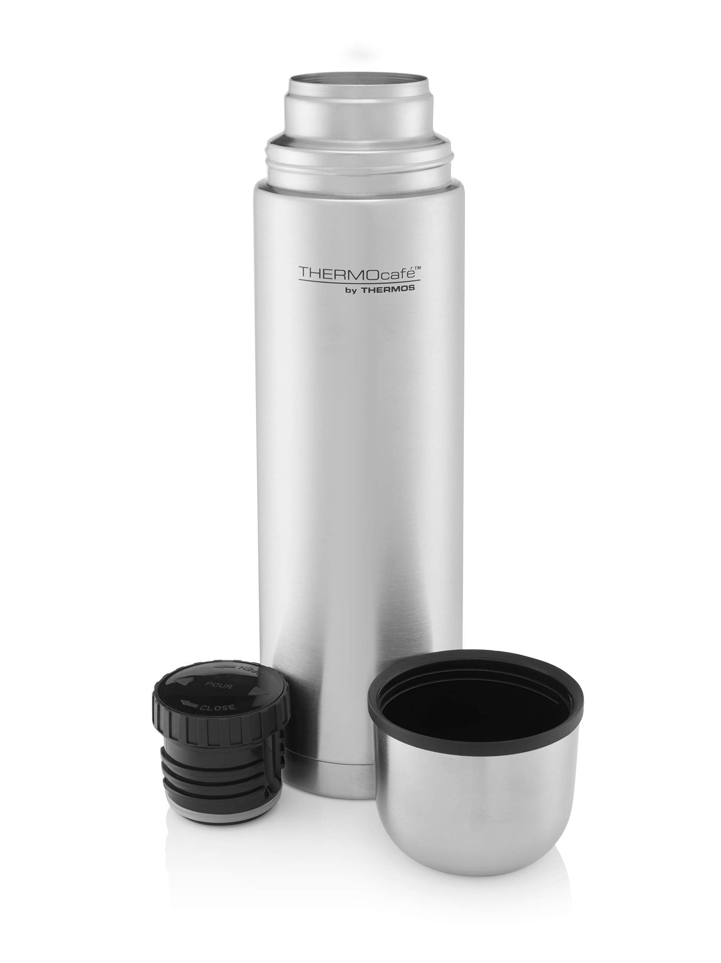 Thermos 181114 ThermoCafé Stainless Steel Flask, Multicolour, 0.35 L 0.35L