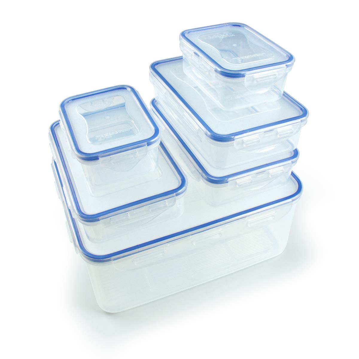 6pce container set - Rectangular 5.5lt with Freshness Tray/3 x 800ml/2 x 350ml 6pce Container Set - Rectangular 5.5lt With Freshness Tray/3 X 800ml/2 X 350ml 6 piece set