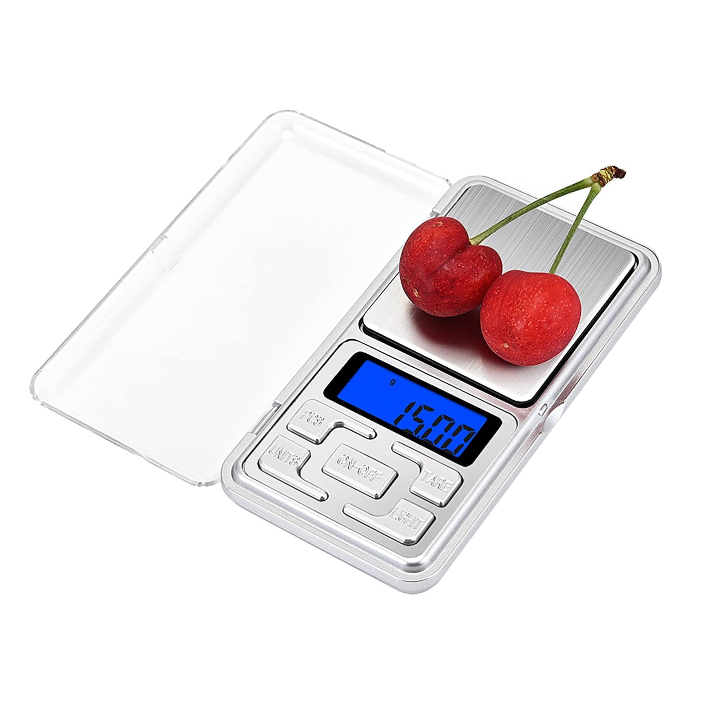 Portable Digital Weighing Scale 0.01g x 200g Precise Mini Pocket Scale For Gold Jewellery Collectibles Food Herbs and Coffee with Back-Lit LCD Display 12X6