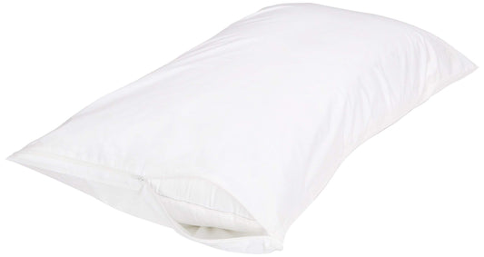 Amazon Basics King, Cotton, White, Pillows Not Included