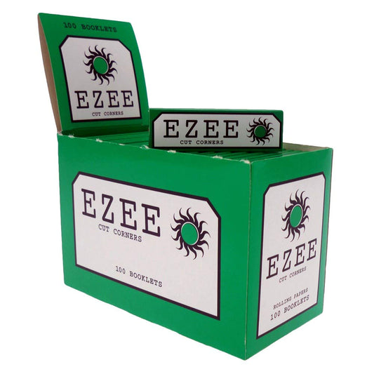 ezee Full Box Ezee Green Rolling Papers 100 Booklets X 50= 5000 Rollups