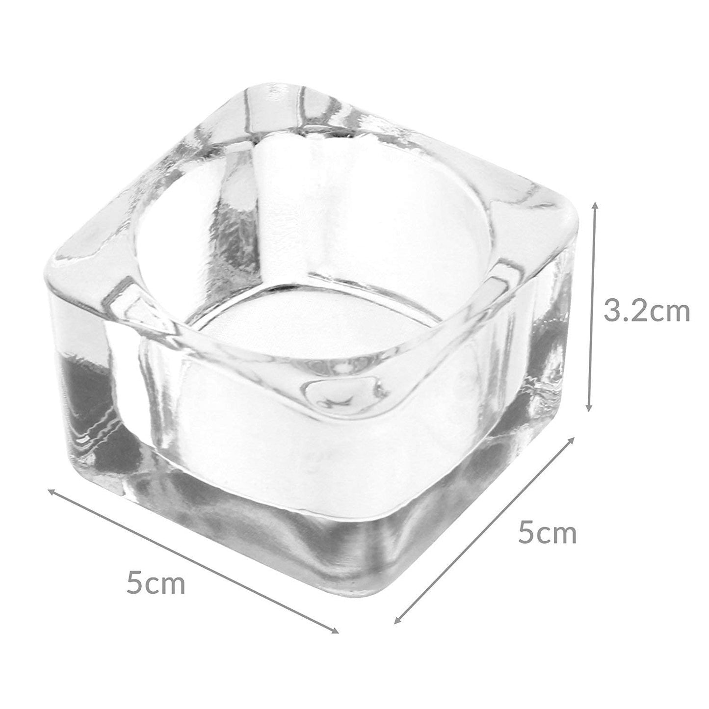 Ikea Glasig Tealight Holder, Clear Glass, 5x5 Centimeter 5 Pack 1