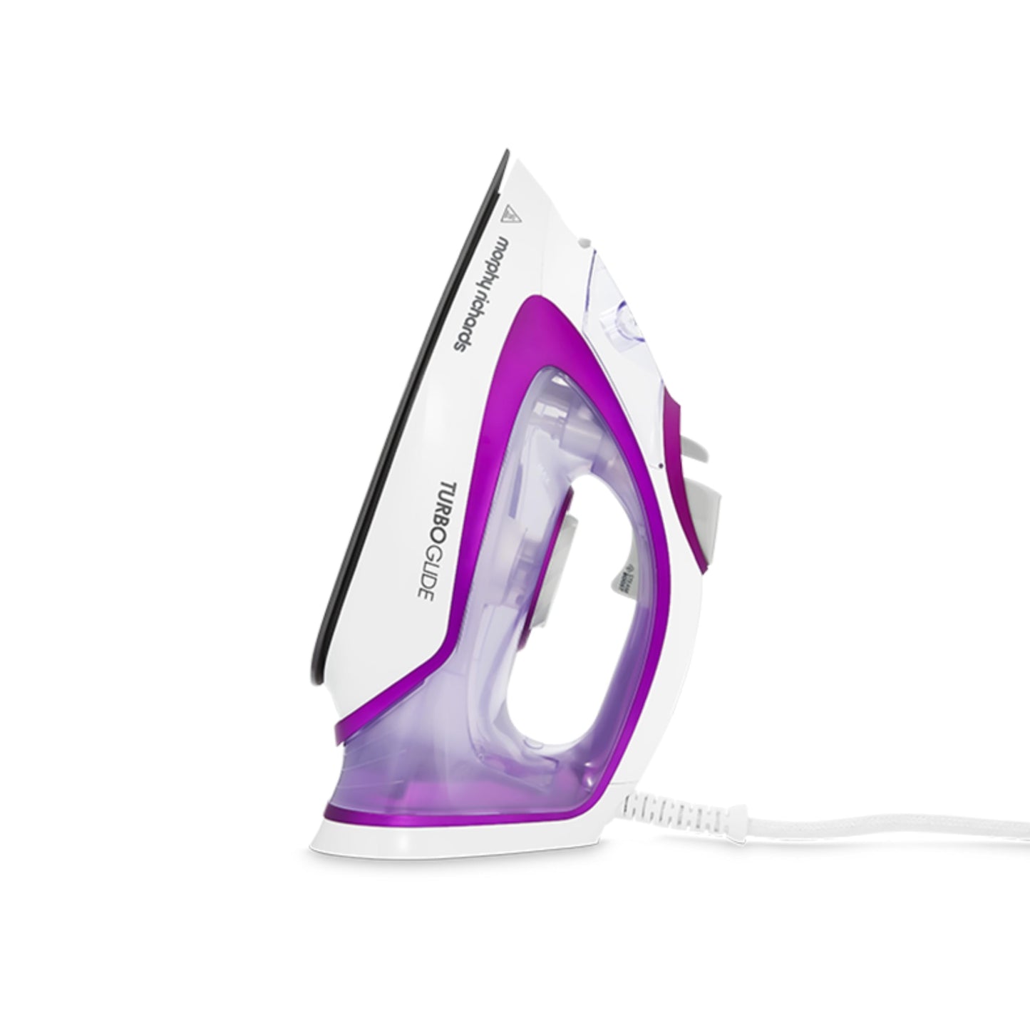 Morphy Richards 302000 Turbo Glide Steam Iron, 3 m Cable, 150 g Steam Shot, Auto Shut Off, 2800 W,Purple