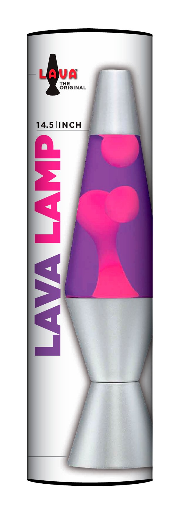 LAVA Lamp 14.5" Purple/Pink, aluminium, 14.5 inch 2121 Single