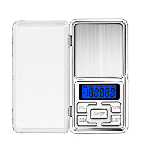 Portable Digital Weighing Scale 0.01g x 200g Precise Mini Pocket Scale For Gold Jewellery Collectibles Food Herbs and Coffee with Back-Lit LCD Display 12X6