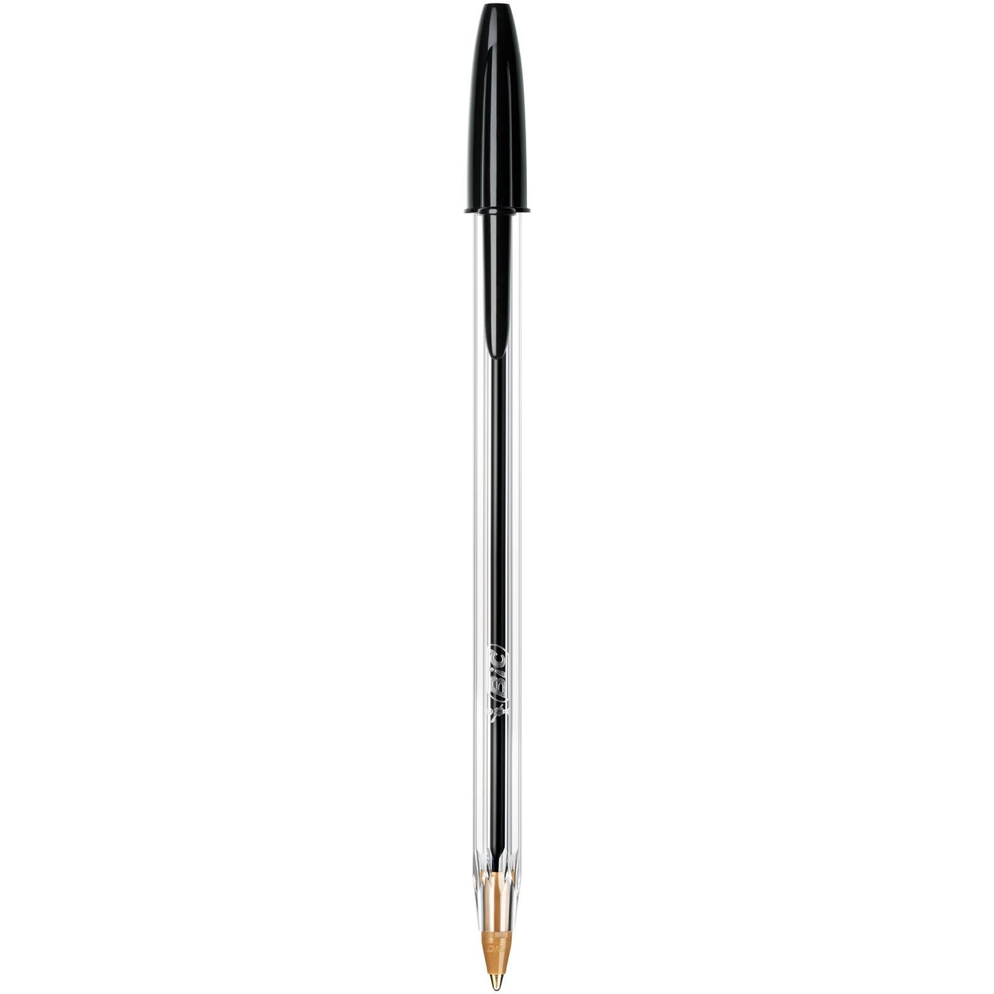 BIC Cristal Original Smudge Free Ballpoint Pens, Ideal for School, Black, Medium Point (1.0mm), Pack of 50 50 Count (Pack of 1)