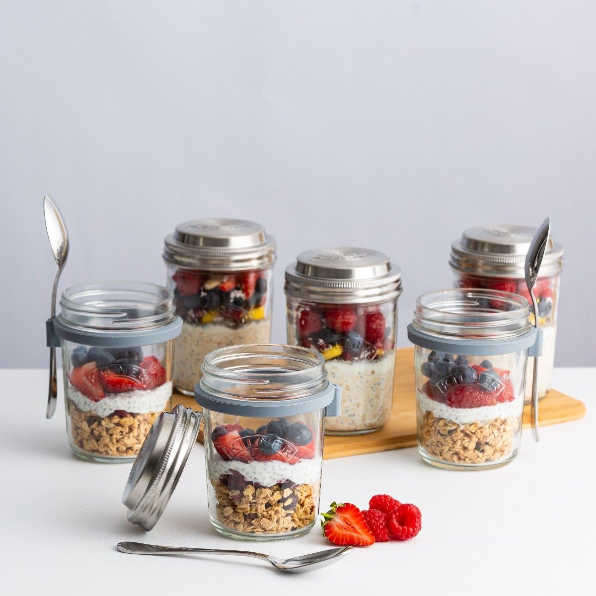 Kilner 0.35 Litre Round Glass Breakfast Jar Set 1 count