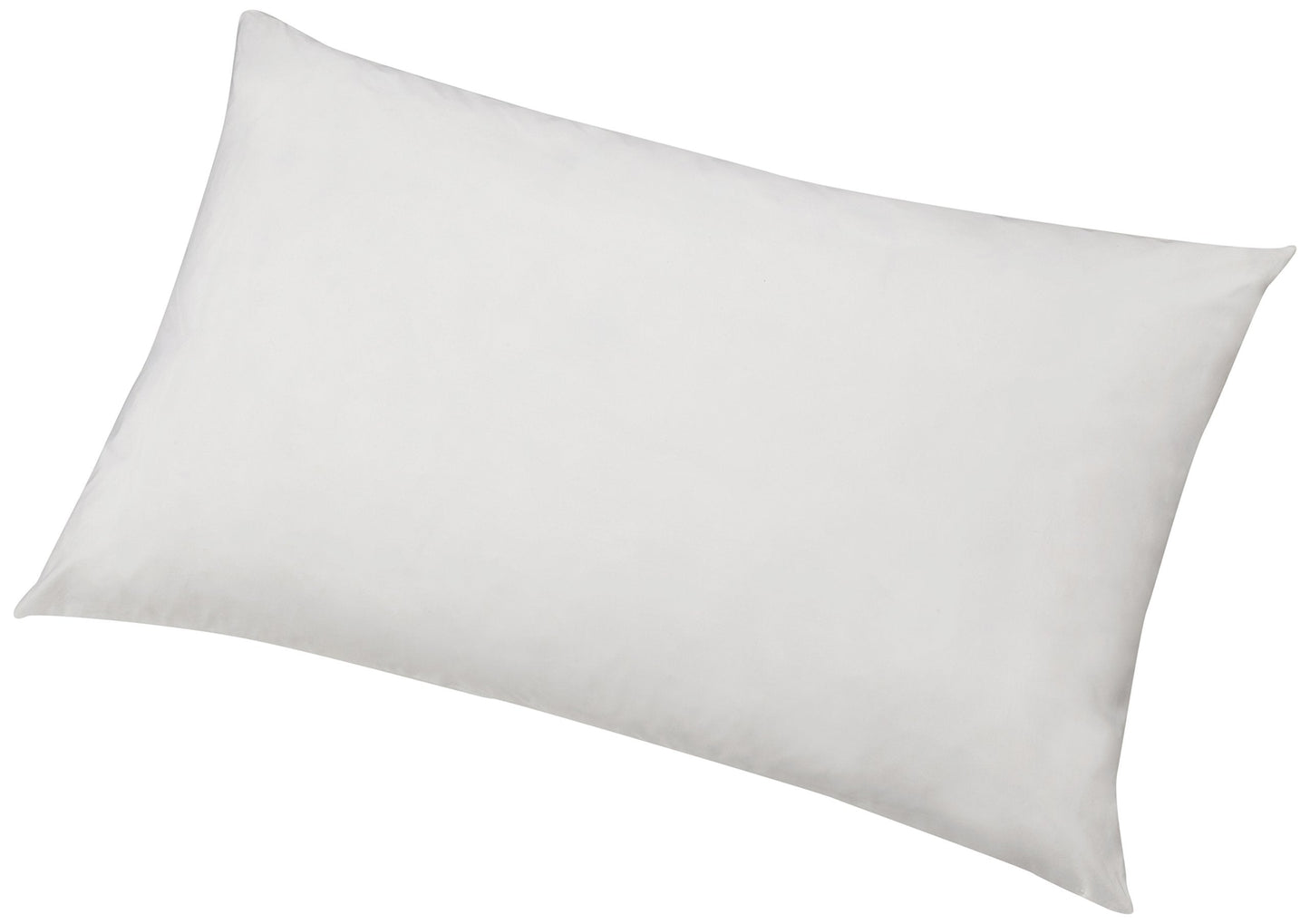 Amazon Basics Hypoallergenic Pillow Protector, Pack of 2, White, 80 cm L x 50 cm W, Pillows Not Included 50 x 80 cm