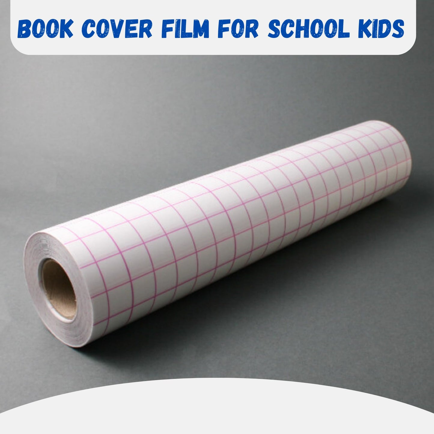 G4GADGET Book Cover Film 33cm x 3 Meter Self Adhesive Book Covering Film Clear Sticky Back Plastic Book Cover 33 cm x 3 meter