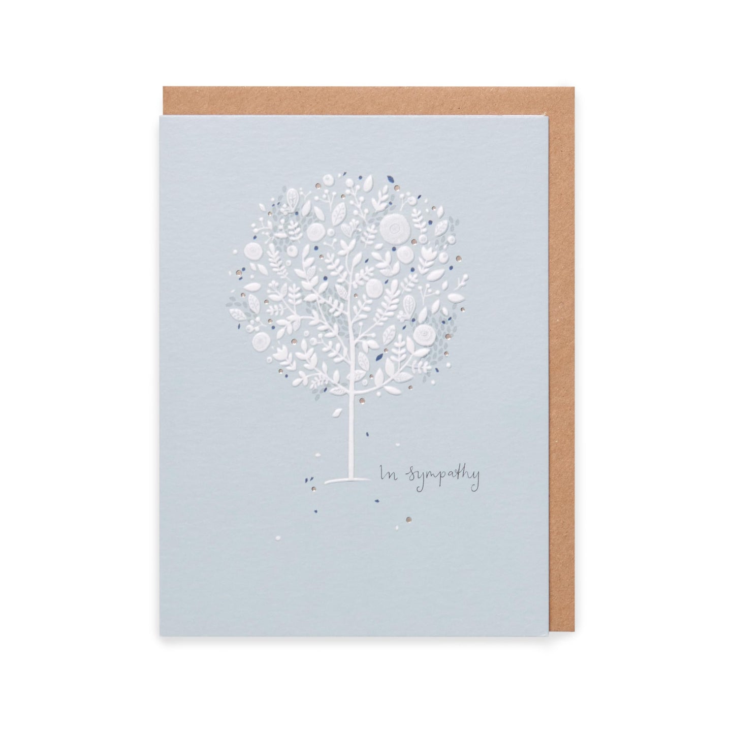 UK Greetings Kindred - In Sympathy Card,Blue,157x117mm