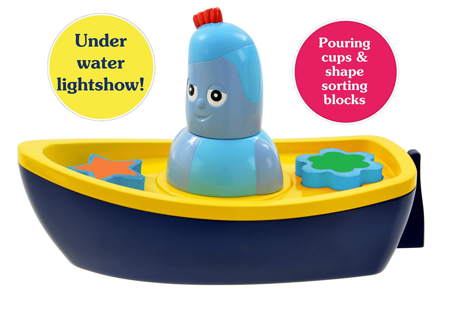 In the Night Garden 539 1669 ITNG Igglepiggle's Bath-time Lightshow Boat