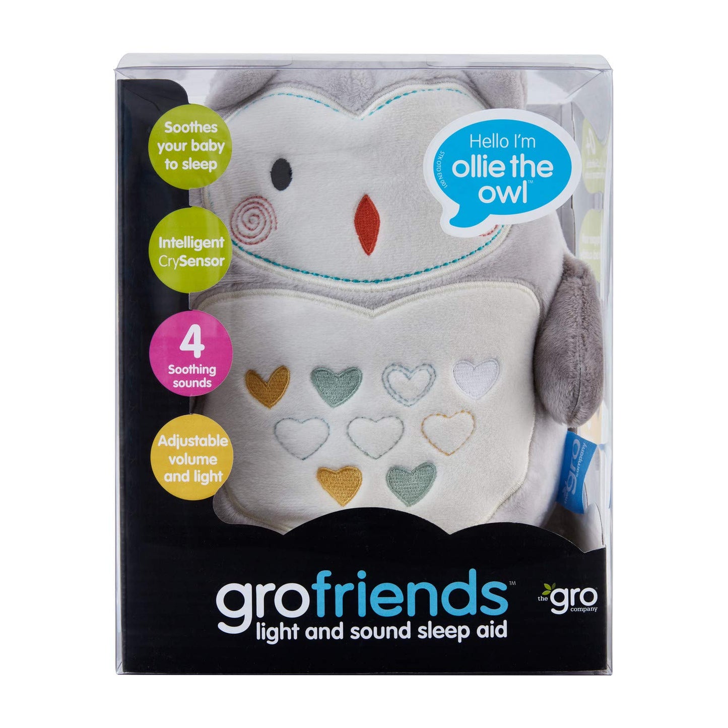 Tommee Tippee Ollie the Owl Light and Sound Sleep Aid Ollie the Owl (Battery)