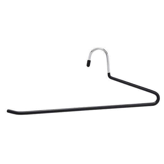 Amazon Basics Trouser/Slack Hangers Easy Slide Organisers, Pack of 10, Chrome 10-Pack