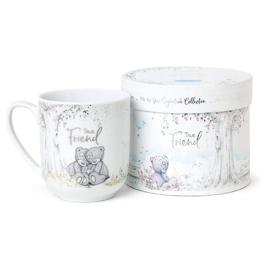 Me to You Tatty Teddy 'True Friend' Ceramic Mug in a Gift Box - Official Collection,White Single