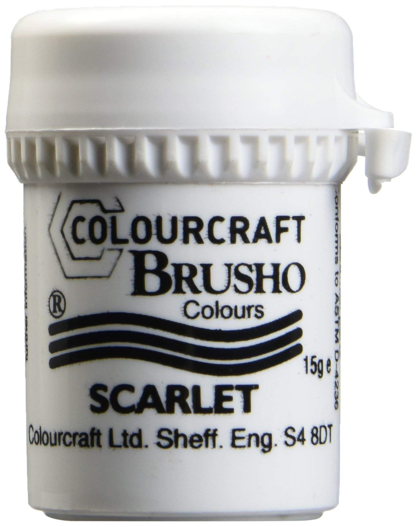 Brusho by Colourcraft BRU85000 Crystal Colour Assorted Pack of 12 Colours, 15 g Multicolor