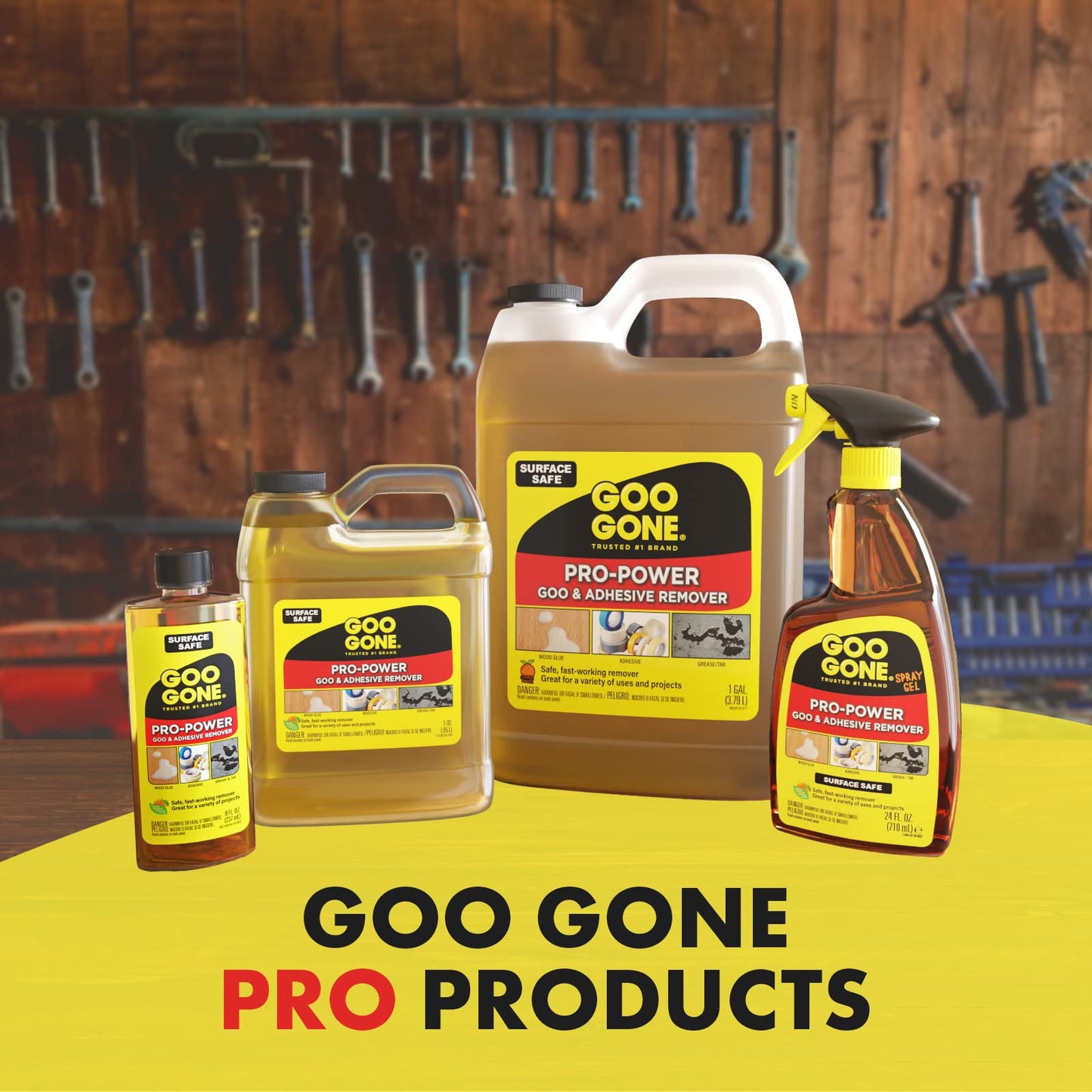 Goo Gone Pro-Power Solution for Cleaning, 32 fl. oz.