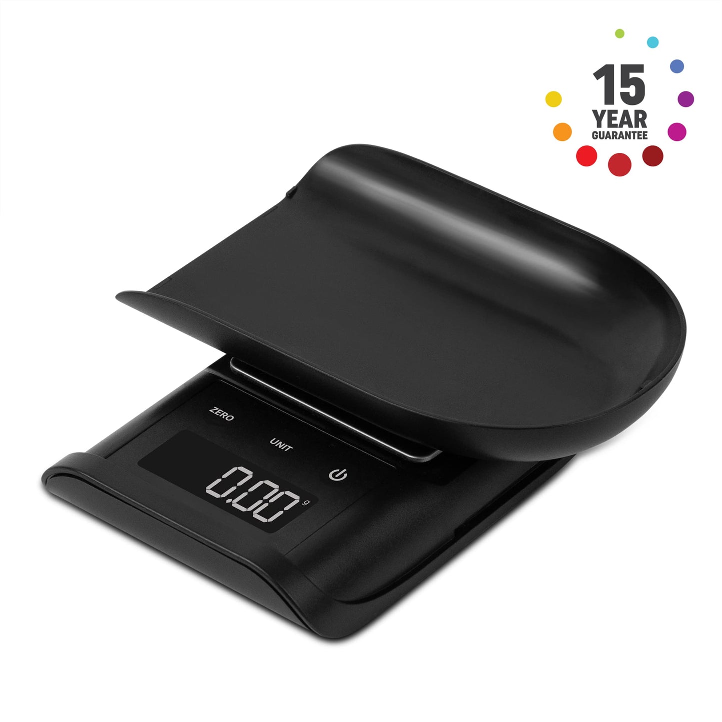 Salter 1360 BKDR Mini Digital Kitchen Scale - Precision 0.01g Increments, Electronic Baking Scale, 300g Capacity, Compact, Portable, Weigh Food & Yeast, Delicate Jewellery, Spices, Coins, Easy Read Pocket Digital Precision Scale