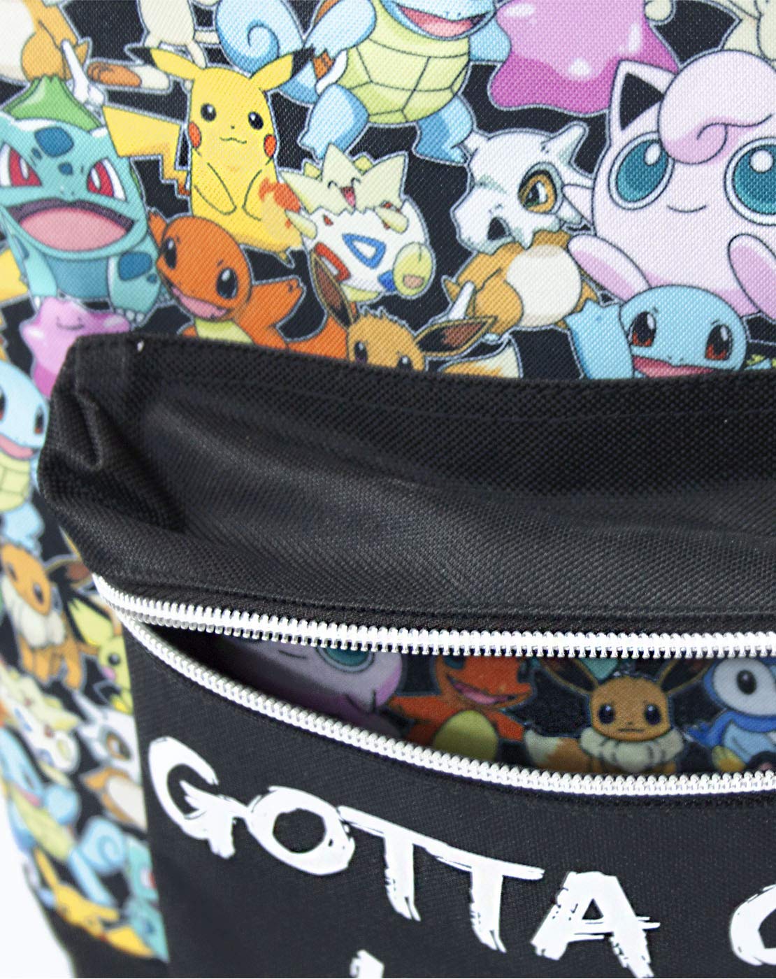 Pokemon Kids Gamer School Backpack | Adjustable Straps for All-Day Comfort | Unisex Design for Young Pokémon Enthusiasts | Dynamic Pokémon-Themed Backpack | Multiple Pockets Keep Essentials Organized