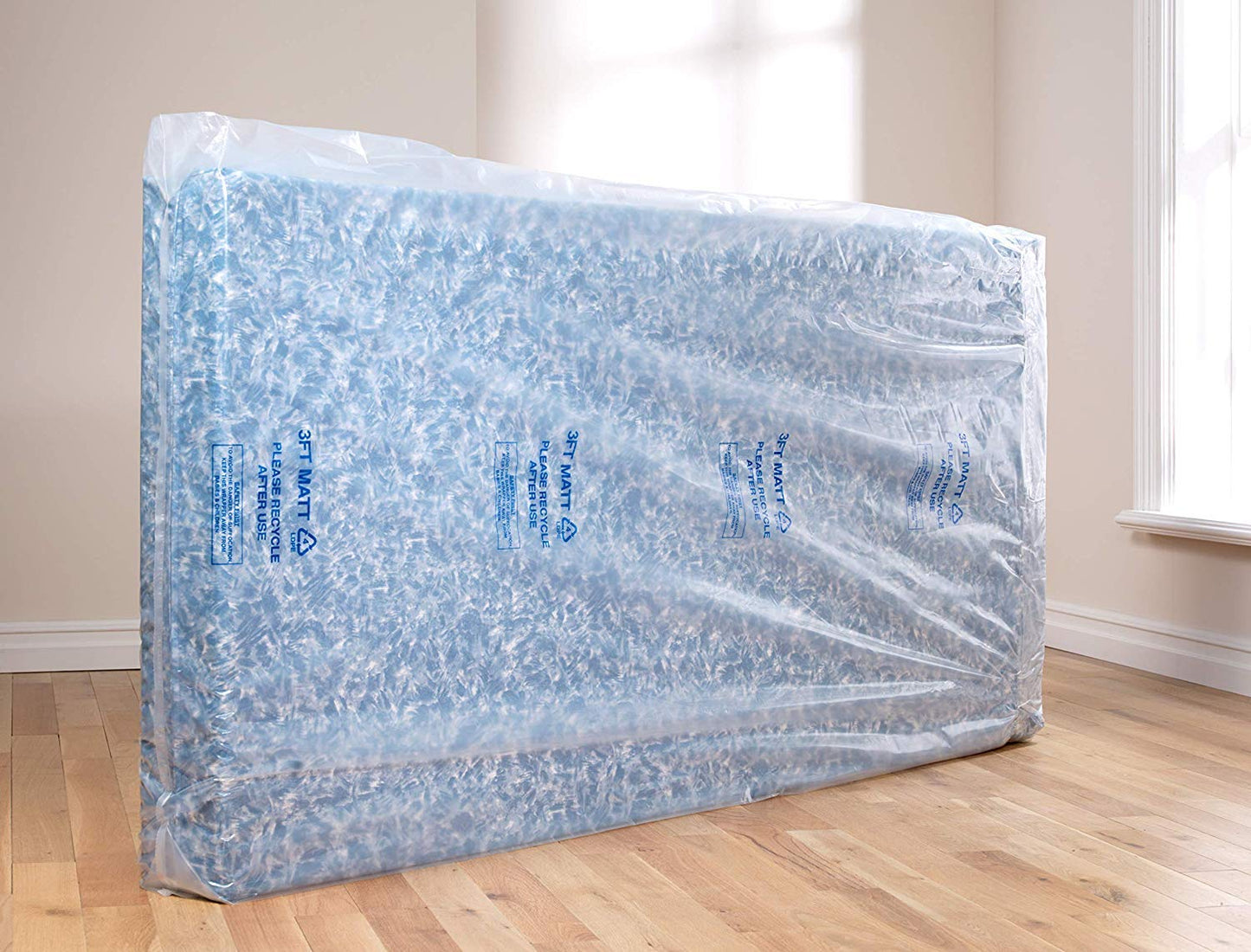 Direct Manufacturing Heavy Duty Mattress Storage Bag Single Bed, 3’0’’ x 6’3’’ / 90 x 190cm / 35.5 x 75ins