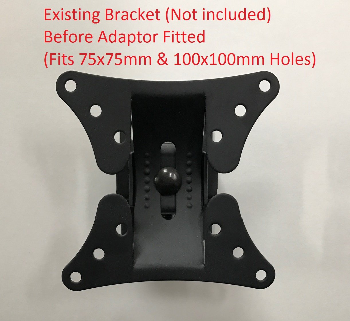 Part King VESA Adaptor Arm Plates Convert Exsting TV Wall Bracket Mount from 75x75mm 100x100mm to 200x100mm or 200x200mm