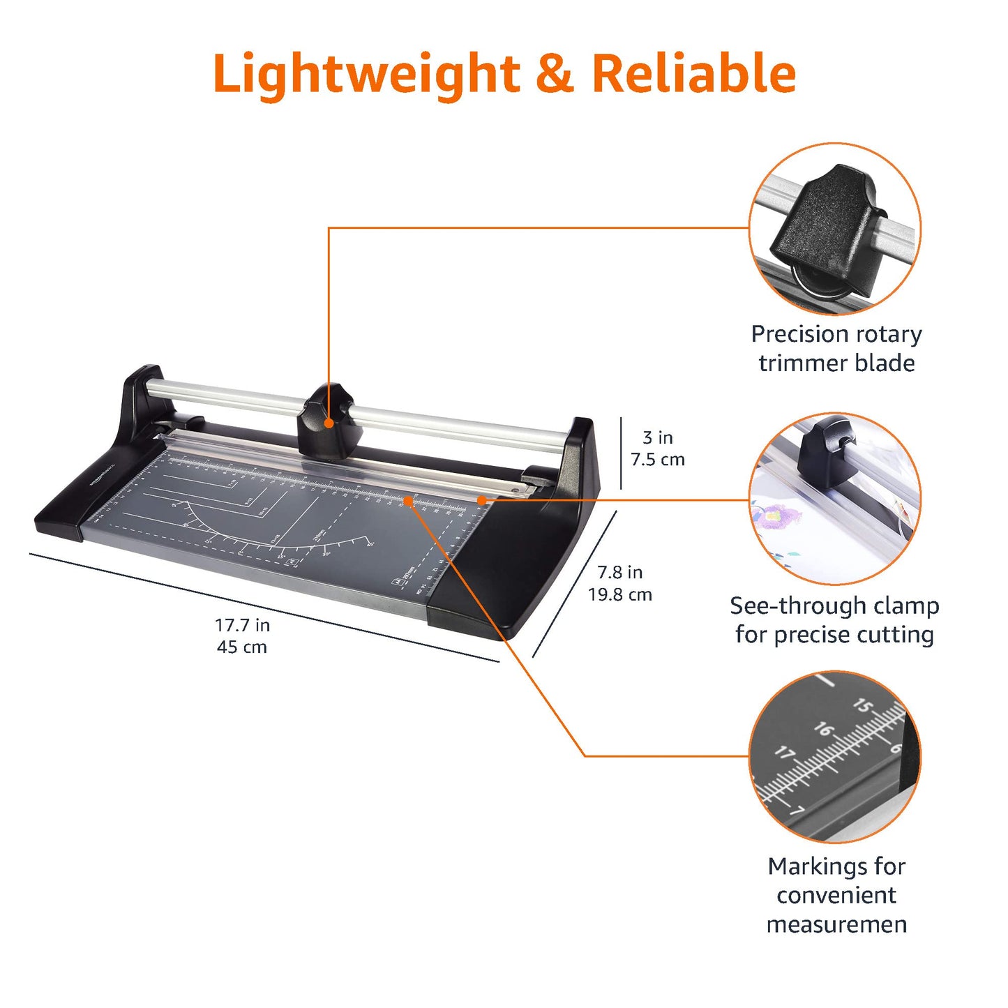 Amazon Basics - roll cutting machine for paper, A4